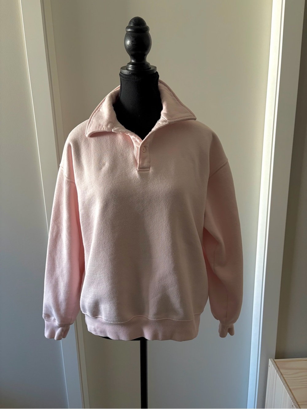 TNA Cozy Fleece Collared Sweater